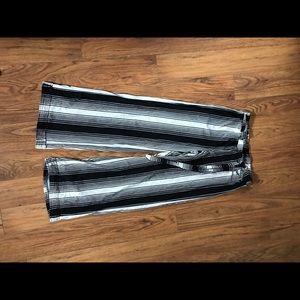 Hot kiss stretchy striped pants